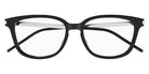 Saint Laurent® 648/F SL 648/F 001 54 - Black/Silver Eyeglasses