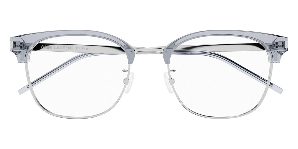 Saint Laurent® 649/F SL 649/F 003 54 - Gray/Silver 003 Eyeglasses
