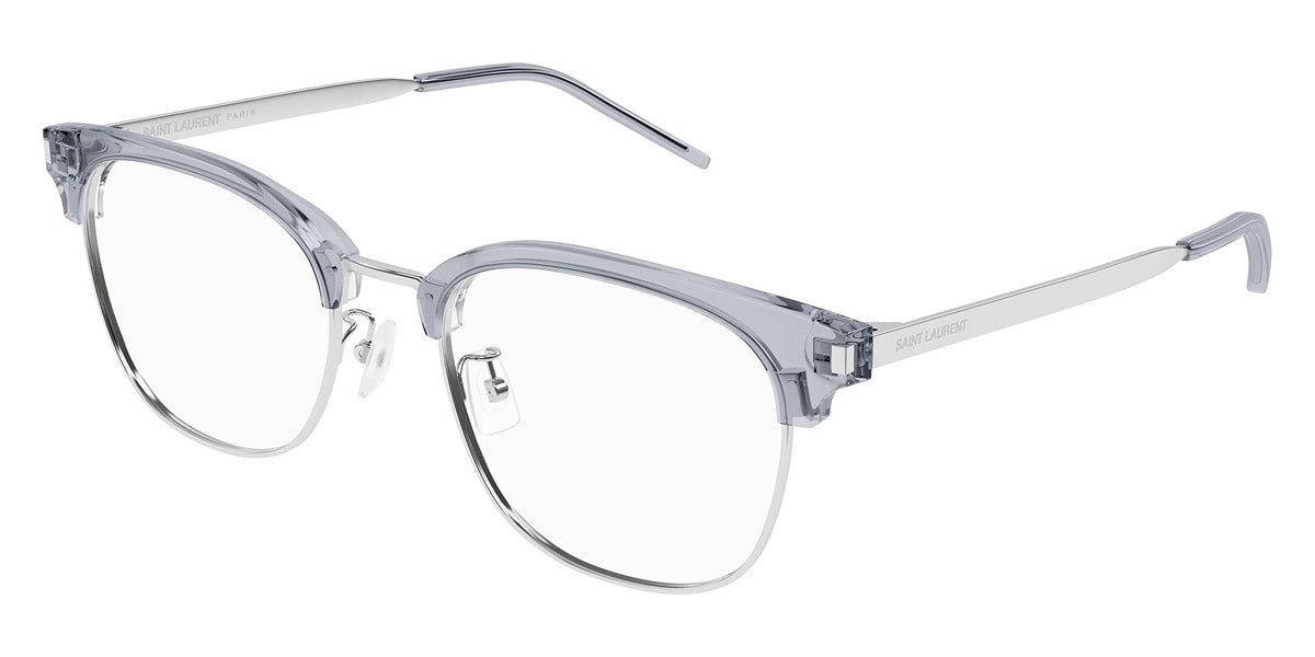 Saint Laurent® 649/F SL 649/F 003 54 - Gray/Silver 003 Eyeglasses