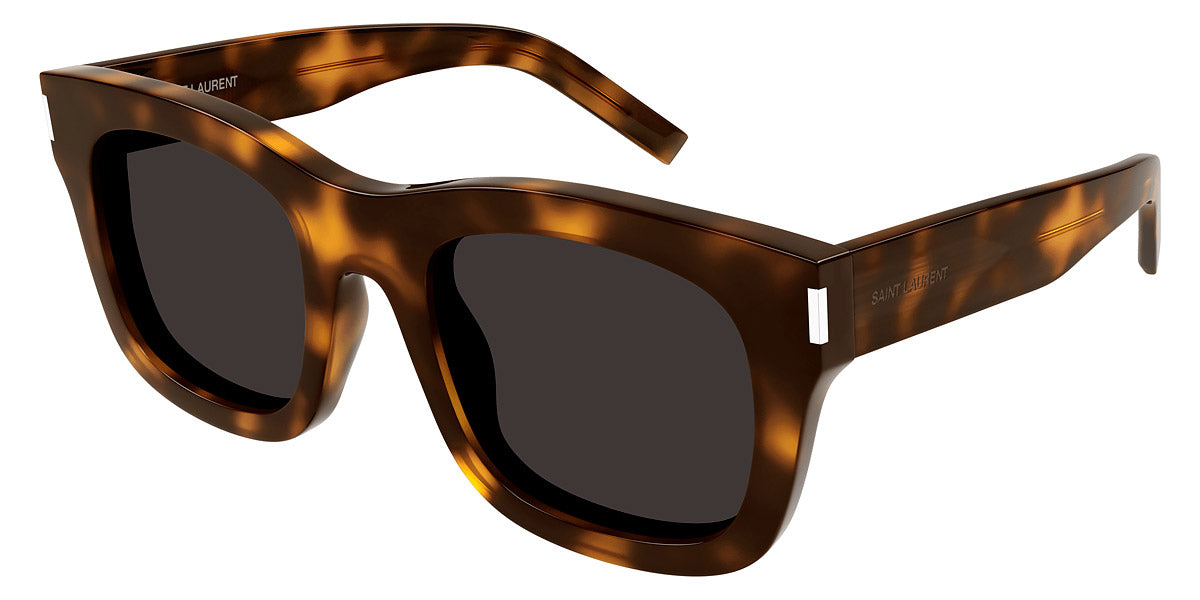 Saint Laurent® 650 MONCEAU SL 650 MONCEAU 003 55 - Havana / Black Sunglasses