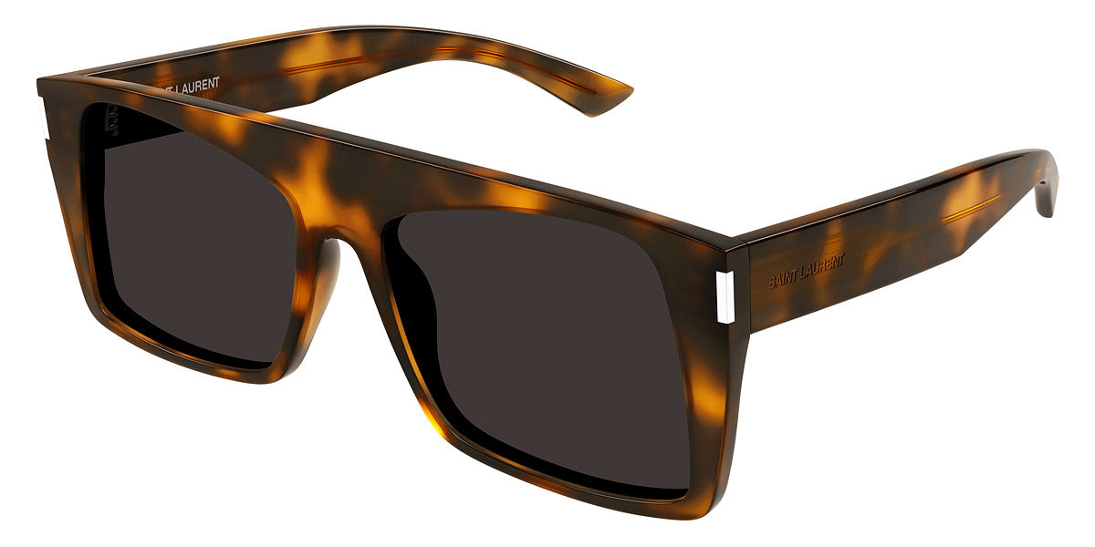 Saint Laurent® 651 VITTI SL 651 VITTI 003 58 - Havana / Black Sunglasses