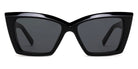 Saint Laurent® 657 SL 657 001 54 - Black / Black Sunglasses