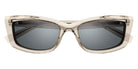 Saint Laurent® 658 SL 658 003 54 - Beige / Silver Mirrored Sunglasses