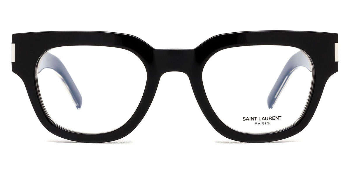 Saint Laurent® 661 SL 661 001 50 - Black/Crystal Eyeglasses