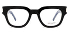 Saint Laurent® 661 SL 661 001 50 - Black/Crystal Eyeglasses