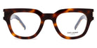 Saint Laurent® 661 SL 661 002 50 - Havana/Crystal Eyeglasses