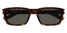 Saint Laurent® 662 SL 662 004 57 - Havana/Crystal / Gray Sunglasses