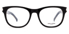 Saint Laurent® 663 SL 663 004 55 - Black/Crystal Eyeglasses