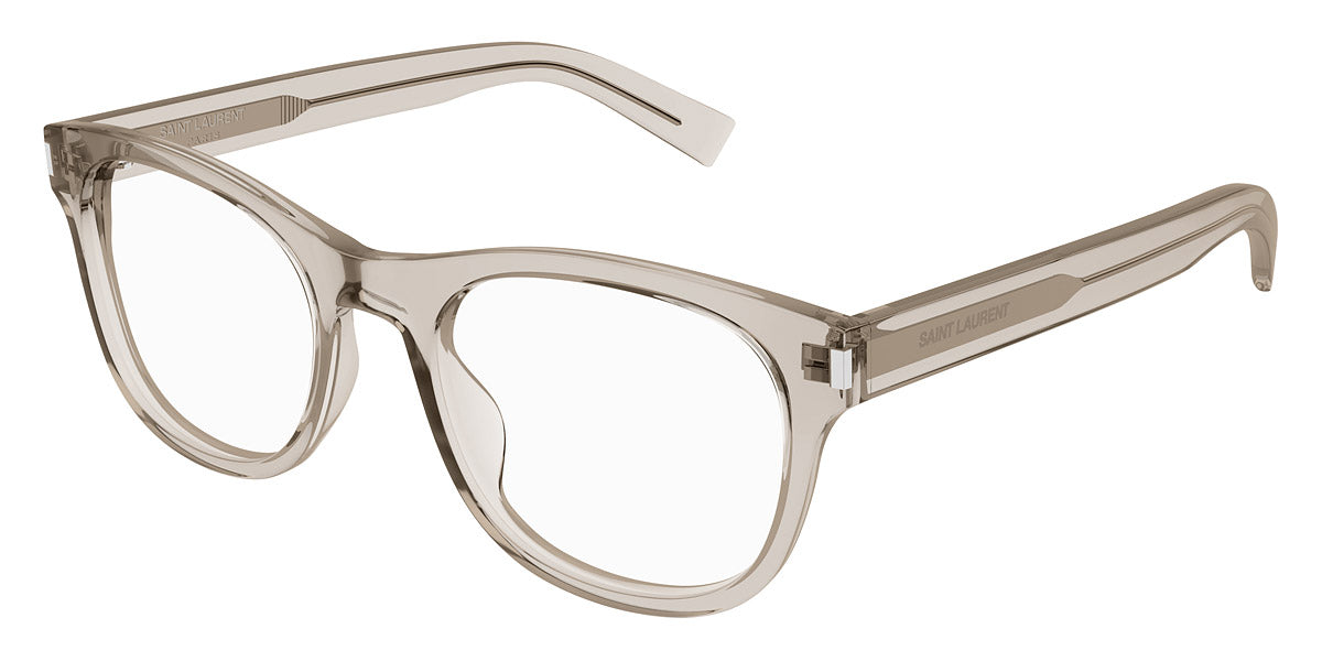 Saint Laurent® 663 SL 663 006 55 - Beige Eyeglasses