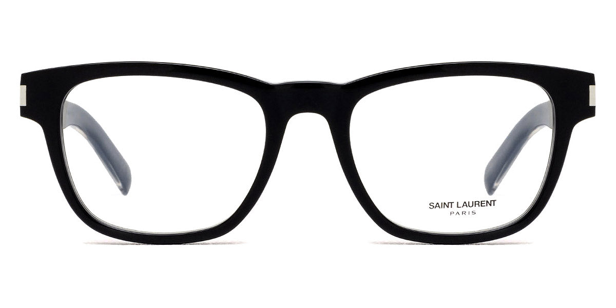 Saint Laurent® 664 SL 664 001 52 - Black/Crystal Eyeglasses