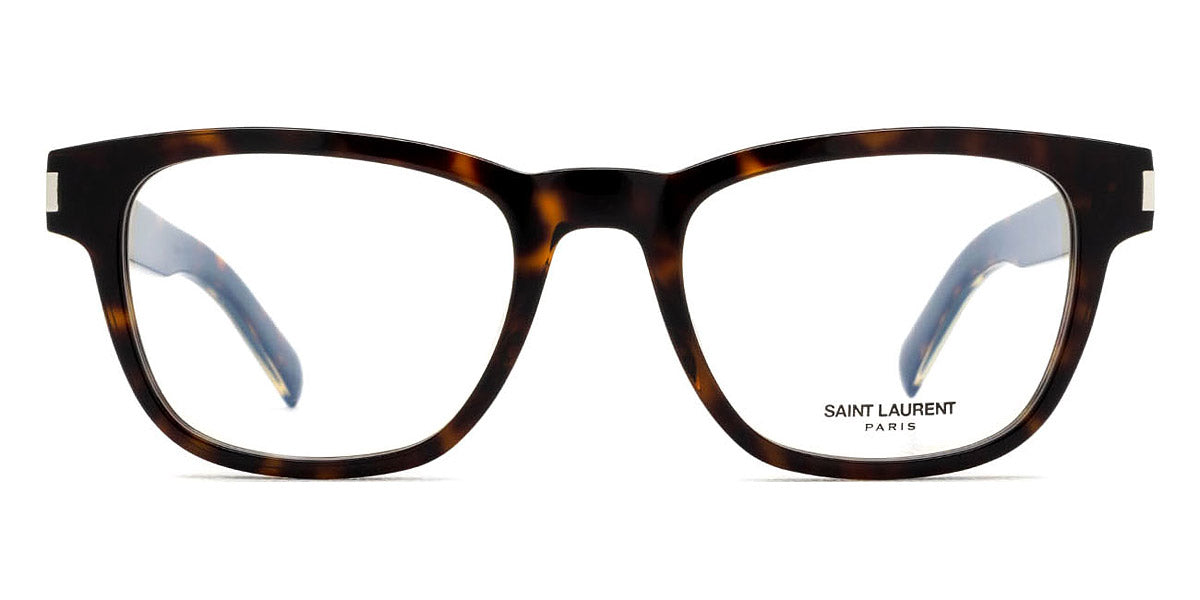 Saint Laurent® 664 SL 664 002 52 - Havana/Crystal Eyeglasses