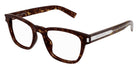 Saint Laurent® 664 SL 664 002 52 - Havana/Crystal Eyeglasses