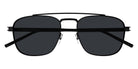 Saint Laurent® 665 SL 665 001 56 - Black/Crystal / Black Sunglasses