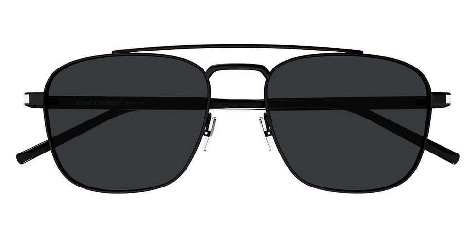 Saint Laurent® 665 SL 665 001 56 - Black/Crystal / Black Sunglasses