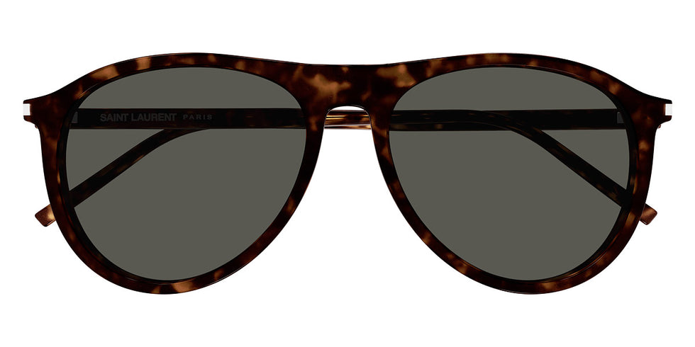 Saint Laurent® 667 SL 667 002 56 - Havana / Gray Sunglasses