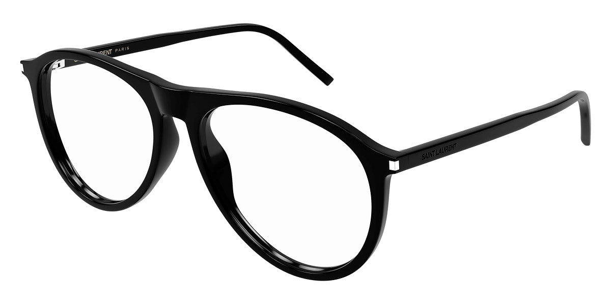 Saint Laurent® 667 OPT SL 667 OPT 001 56 - Black / Transparent AR Eyeglasses