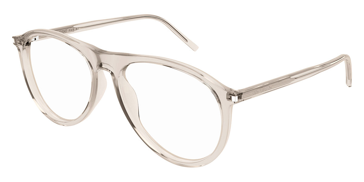 Saint Laurent® 667 OPT SL 667 OPT 003 56 - Beige / Transparent AR Eyeglasses