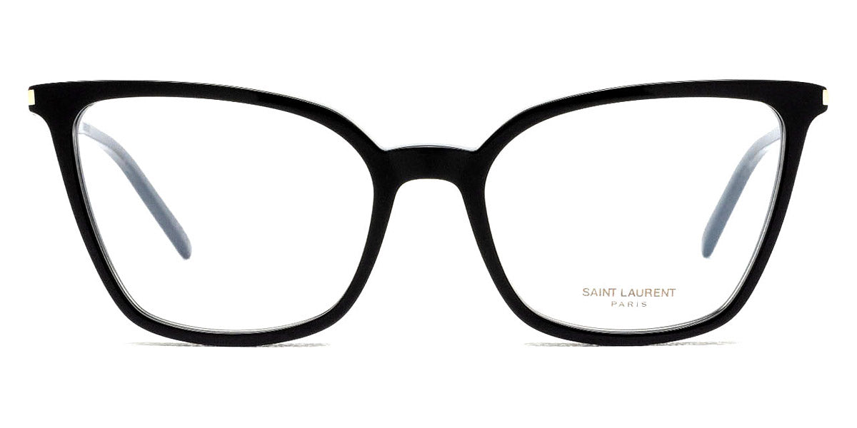 Saint Laurent® 669 SL 669 002 54 - Black / Transparent AR Eyeglasses