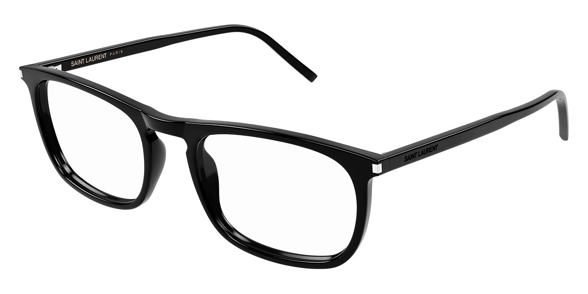 Saint Laurent® 670 SL 670 001 54 - Black / Transparent AR Eyeglasses