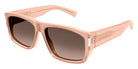 Saint Laurent® 689 SL 689 006 59 - Orange / Brown Gradient Sunglasses