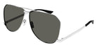 Saint Laurent® 690 DUST SL 690 DUST 002 61 - Silver / Gray Sunglasses