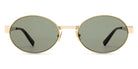 Saint Laurent® 692 SL 692 003 55 - Gold / Green Sunglasses