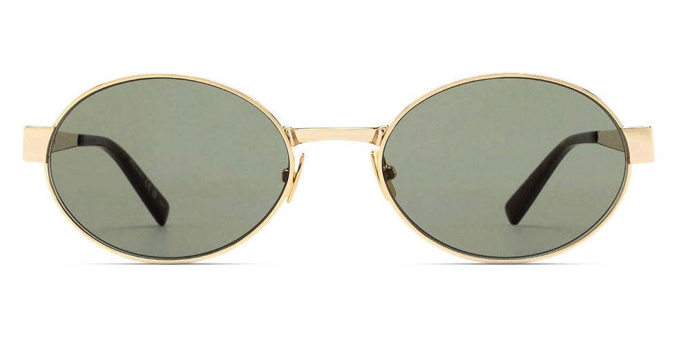 Saint Laurent® 692 SL 692 003 55 - Gold / Green Sunglasses