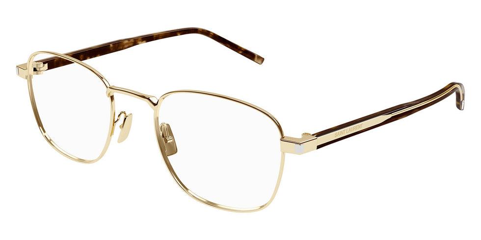 Saint Laurent® 699 SL 699 003 51 - Gold/Crystal Eyeglasses