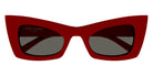 Saint Laurent® 702 SL 702 004 49 - Red / Gray Sunglasses