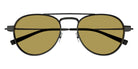 Saint Laurent® 708 SL 708 004 54 - Gunmetal / Brown Sunglasses