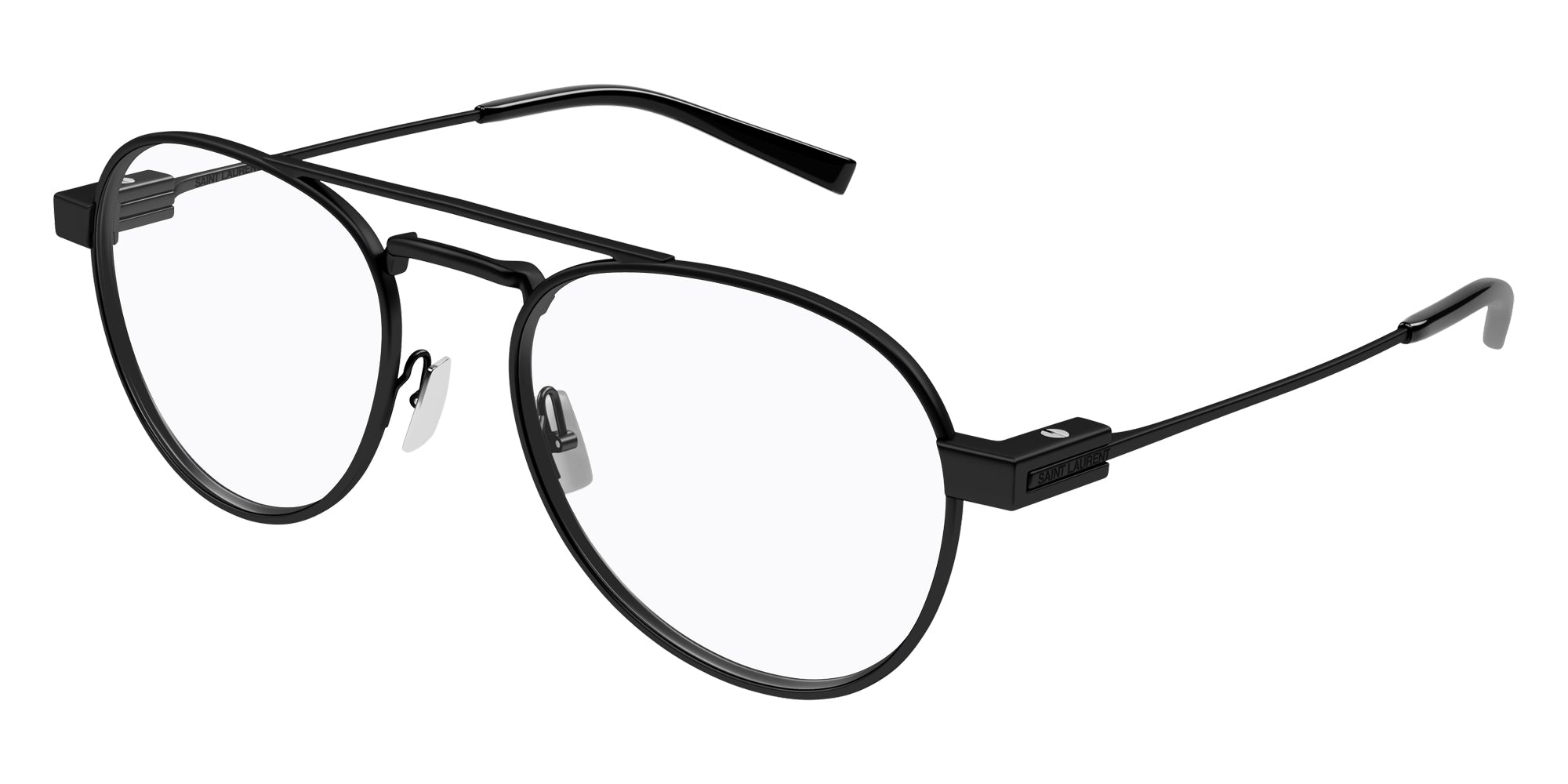 Saint Laurent® 708 OPT SL 708 OPT 001 54 - Black / Transparent AR Eyeglasses