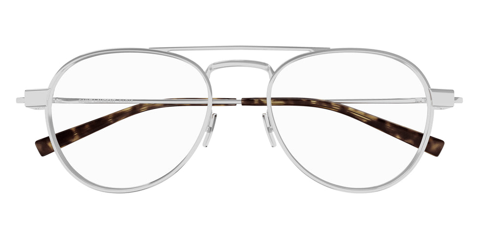 Saint Laurent® 708 OPT SL 708 OPT 002 54 - Silver / Transparent AR Eyeglasses
