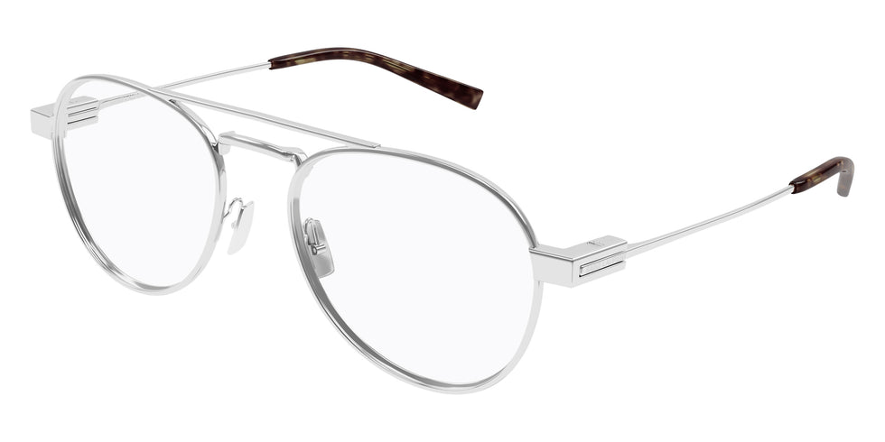 Saint Laurent® 708 OPT SL 708 OPT 002 54 - Silver / Transparent AR Eyeglasses