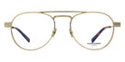 Saint Laurent® 708 OPT SL 708 OPT 003 54 - Gold / Transparent AR Eyeglasses