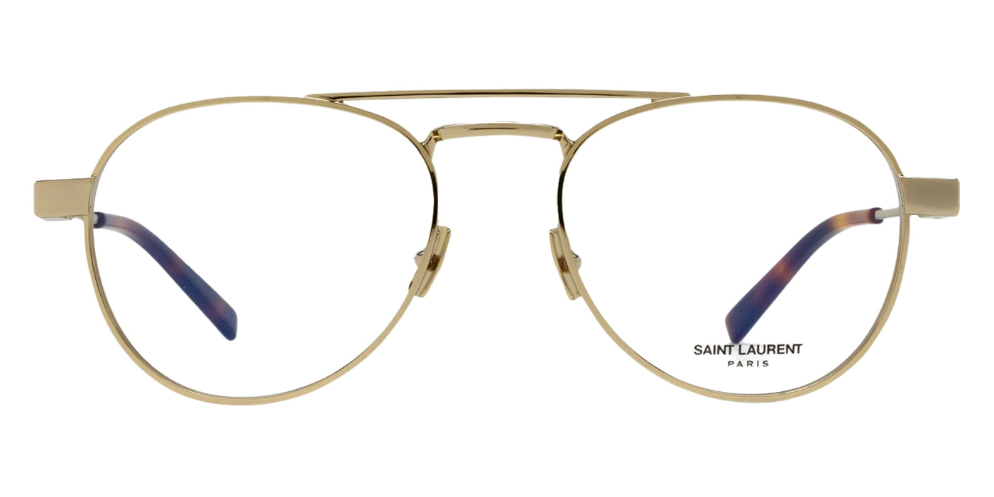 Saint Laurent® 708 OPT SL 708 OPT 003 54 - Gold / Transparent AR Eyeglasses