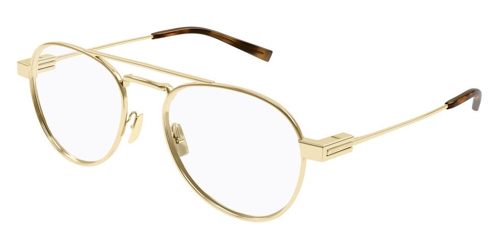 Saint Laurent® 708 OPT SL 708 OPT 003 54 - Gold / Transparent AR Eyeglasses