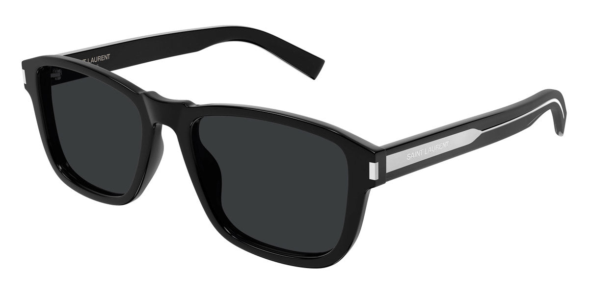 Saint Laurent® 710 SL 710 001 54 - Black/Crystal / Black Sunglasses