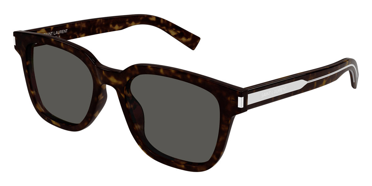 Saint Laurent® 711 SL 711 002 52 - Havana/Crystal / Gray Sunglasses