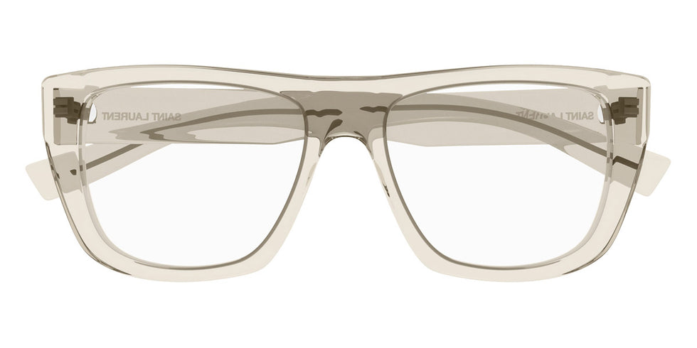 Saint Laurent® 714 SL 714 003 55 - Beige Eyeglasses