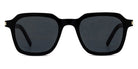 Saint Laurent® 715 SLIM SL 715 SLIM 001 49 - Black / Black Sunglasses