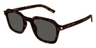 Saint Laurent® 715 SLIM SL 715 SLIM 002 49 - Havana / Gray Sunglasses