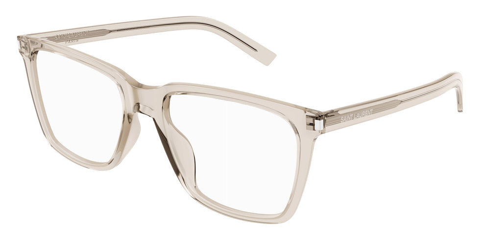 Saint Laurent® 717 SLIM SL 717 SLIM 004 54 - Beige Eyeglasses