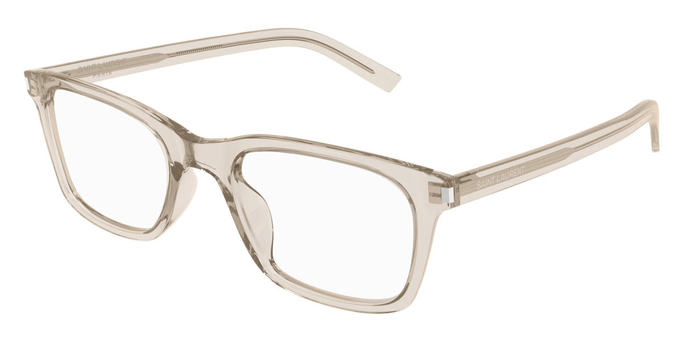 Saint Laurent® 718 SLIM SL 718 SLIM 004 51 - Beige Eyeglasses