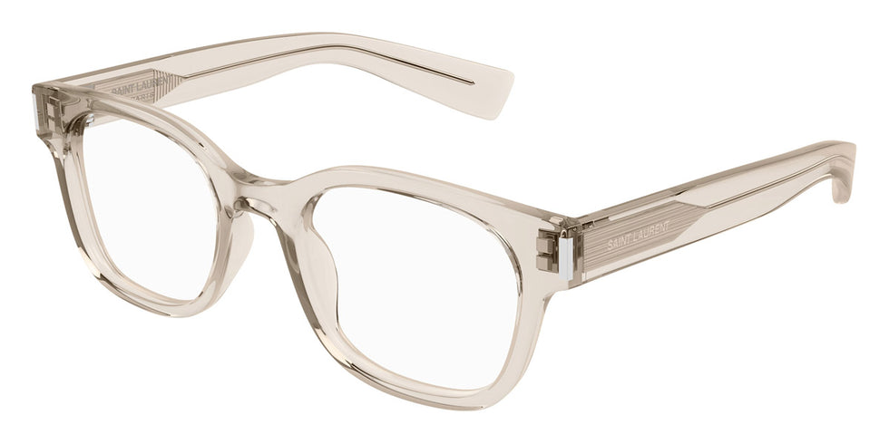 Saint Laurent® 722 SL 722 004 49 - Beige Eyeglasses
