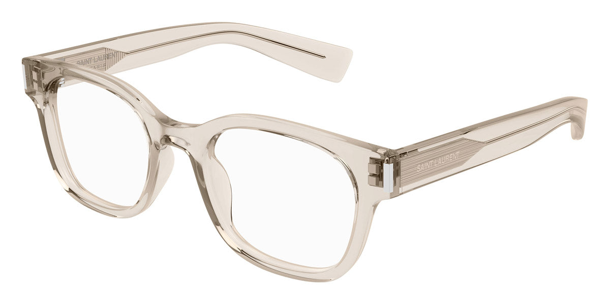 Saint Laurent® 722 SL 722 008 51 - Beige Eyeglasses