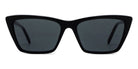 Saint Laurent® 737 MICA THIN SL 737 MICA THIN 001 54 - Black / Black Sunglasses