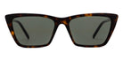 Saint Laurent® 737 MICA THIN SL 737 MICA THIN 002 54 - Havana / Gray Sunglasses