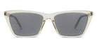Saint Laurent® 737 MICA THIN SL 737 MICA THIN 004 54 - Beige / Silver Mirrored Sunglasses