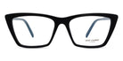 Saint Laurent® 737 MICA THIN OPT SL 737 MICA THIN OPT 001 54 - Black / Transparent AR Eyeglasses