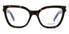 Saint Laurent® 748 SL 748 002 54 - Havana/Crystal Eyeglasses